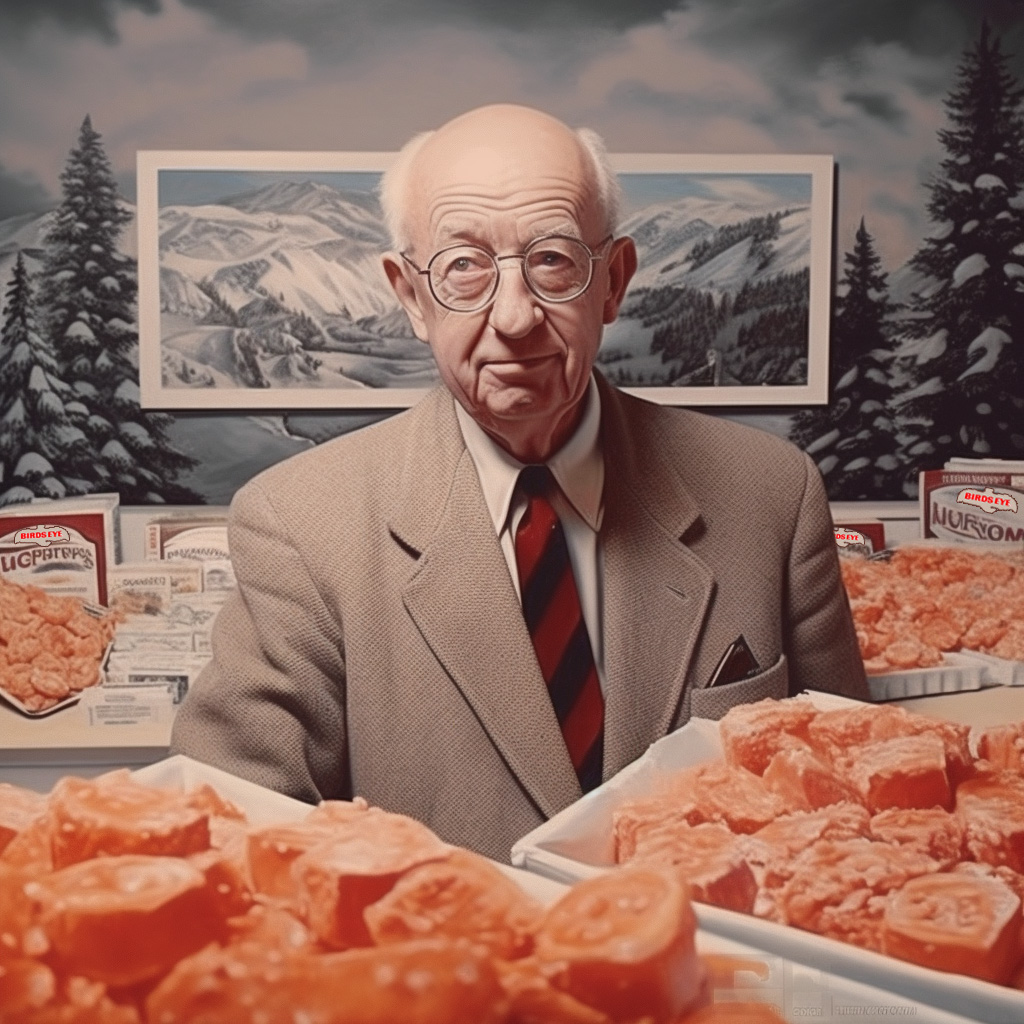 Clarence Birdseye (1886 – 1956) portrait