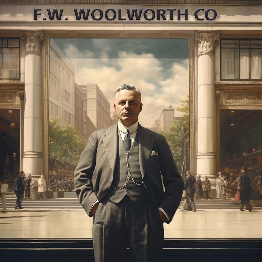 F.W. Woolworth (1852 – 1919) portrait