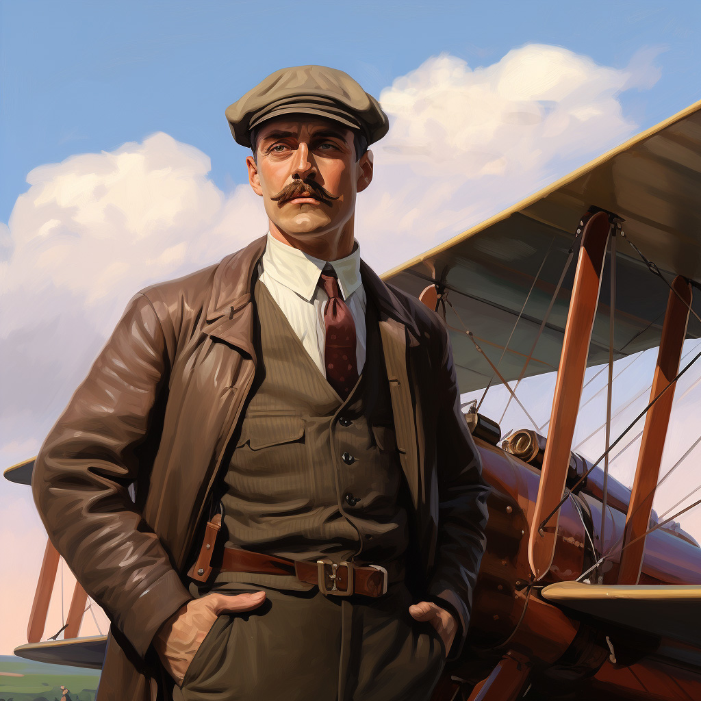 Glenn Curtiss (1878 – 1930) portrait