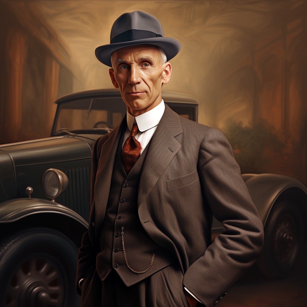Henry Ford (1863 – 1947) portrait