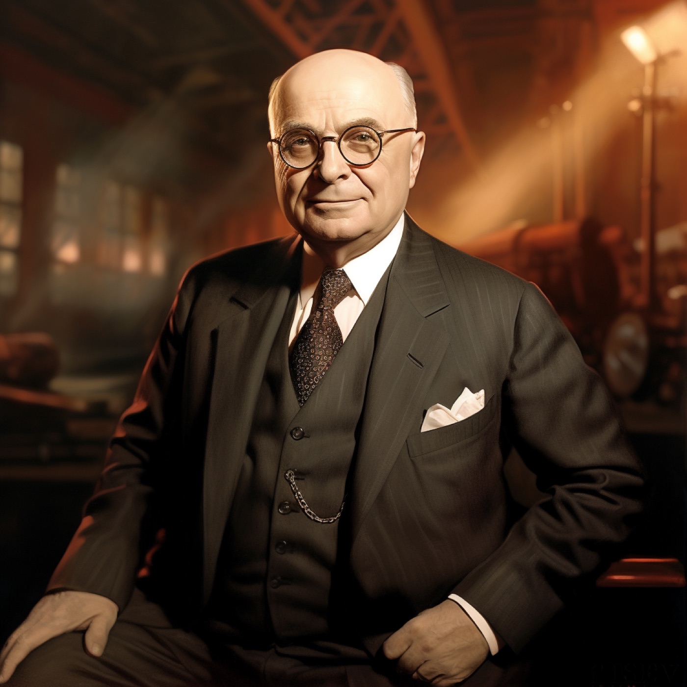 Henry J. Kaiser (1882 – 1967) portrait
