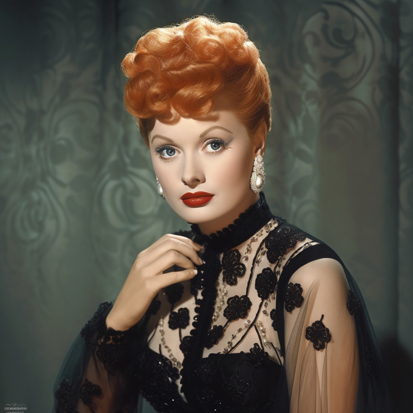 Lucille Ball (1911 – 1989) portrait