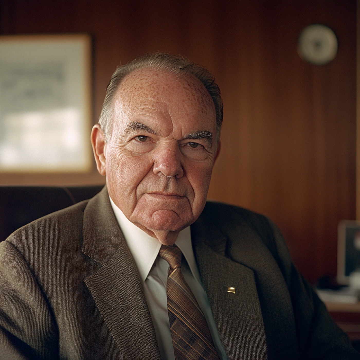 Marvin Bower (1903 – 2003) portrait